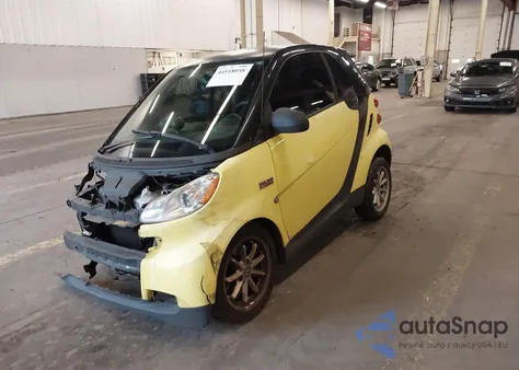 2008 Smart Fortwo Passion/Pure из США, поврежденный, VIN WMEEJ31X58K202933